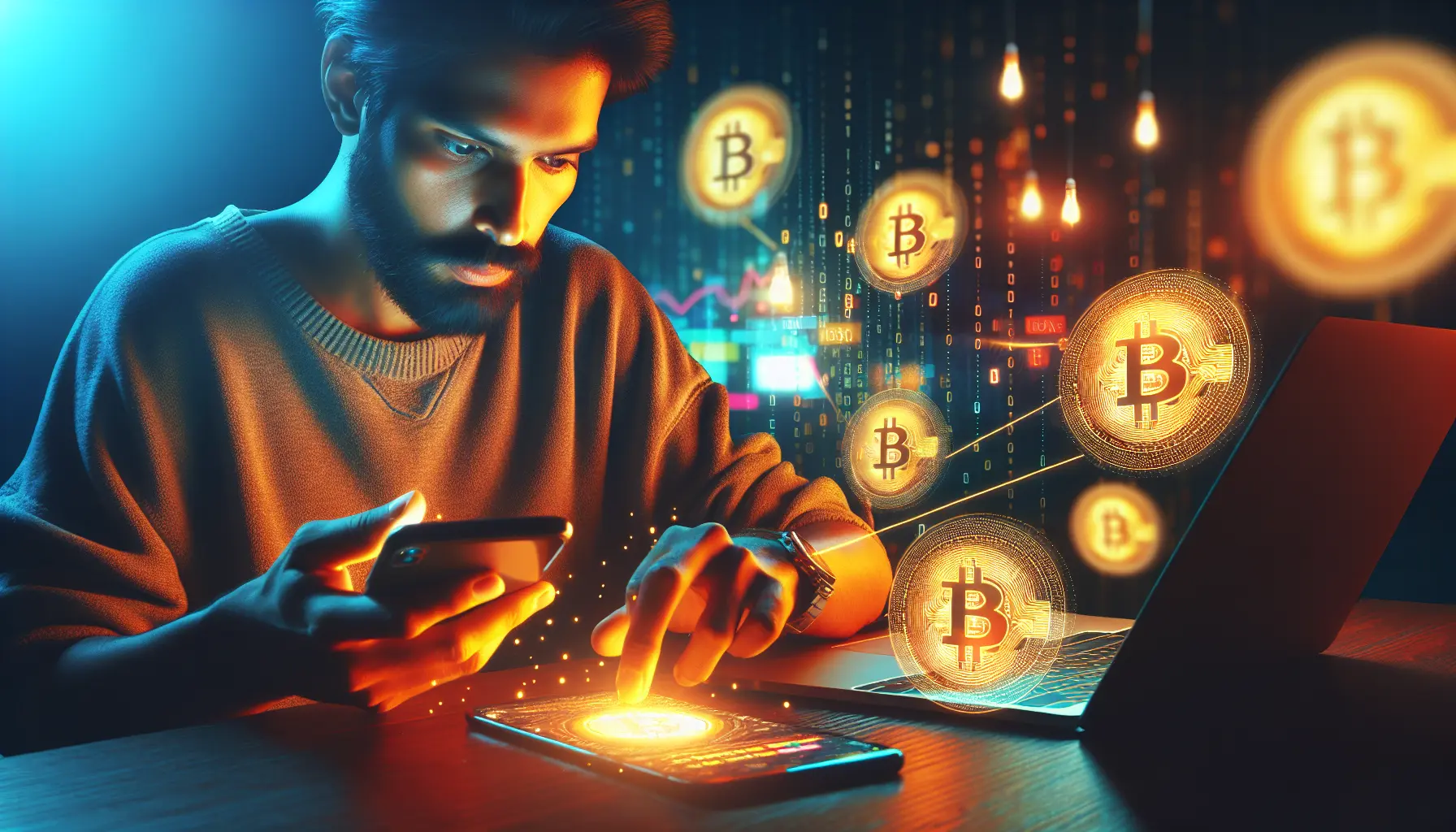 Bitcoin ile Kripto Yatırım - Verabet Görseli